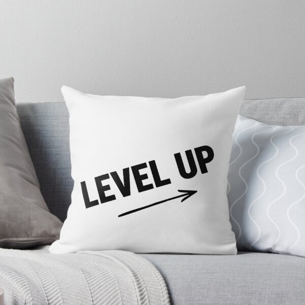 Item preview, LEVEL UP Motivational Sticker | Bold Growth Mindset Decal designed and sold by pixelandpalette.