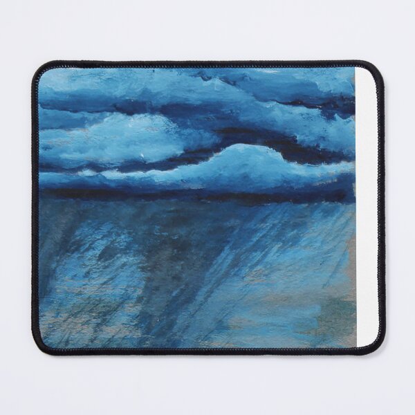 Item preview, Dark Moody Rainy Sky Ocean Landscape designed and sold by Malosortin.