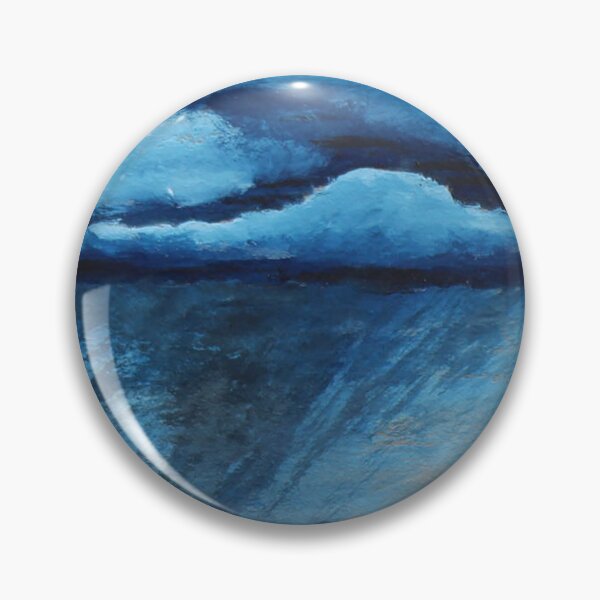 Item preview, Dark Moody Rainy Sky Ocean Landscape designed and sold by Malosortin.