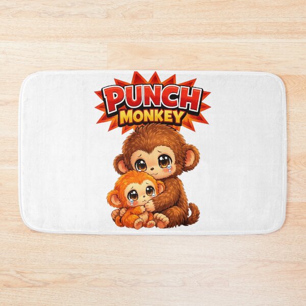 Item preview, Cute Crying Monkey Hug Emotional Kawaii Cartoon designed and sold by Pawsome Quotes.