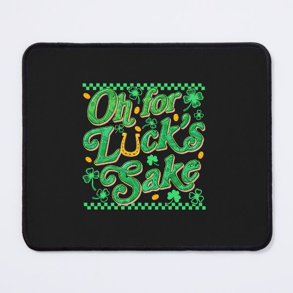 Item preview, Oh for Luck's Sake Funny St Patrick Clover Coins designed and sold by FrankIsabel.