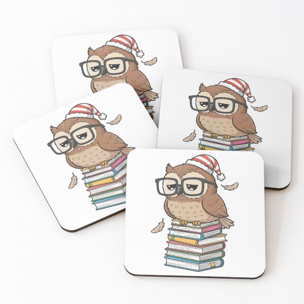 Item preview, Tired Wise Owl Studying Late Sticker designed and sold by dmejpl.