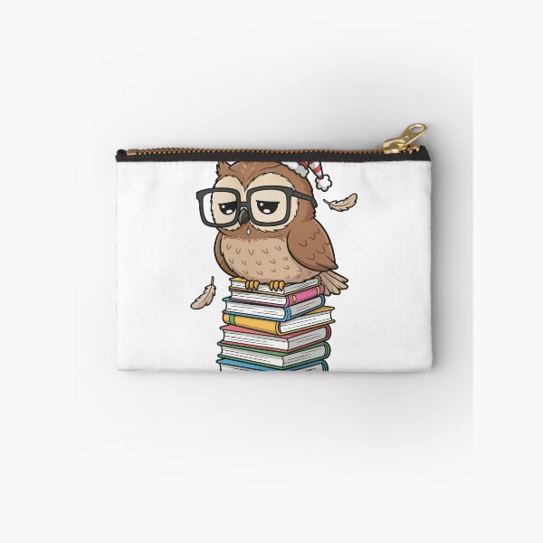 Item preview, Tired Wise Owl Studying Late Sticker designed and sold by dmejpl.