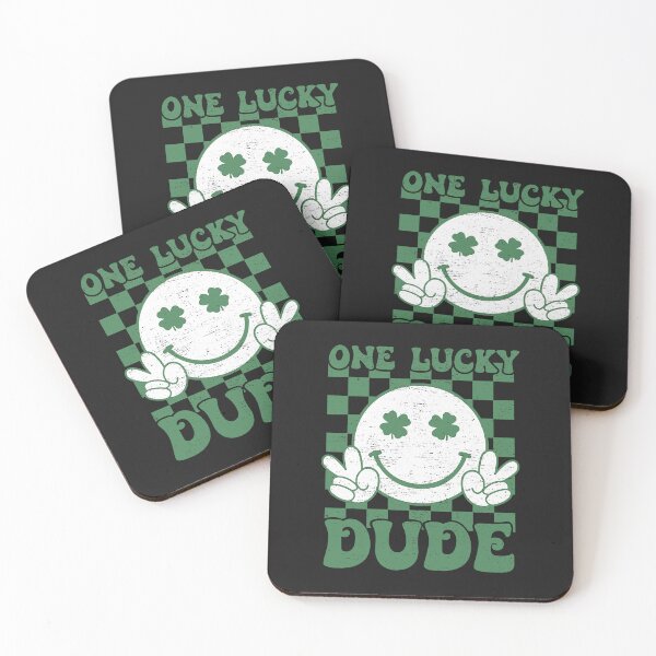 Item preview, One Lucky Dude Groovy St Patrick Day Toddler Boys Kids  designed and sold by FrankIsabel.