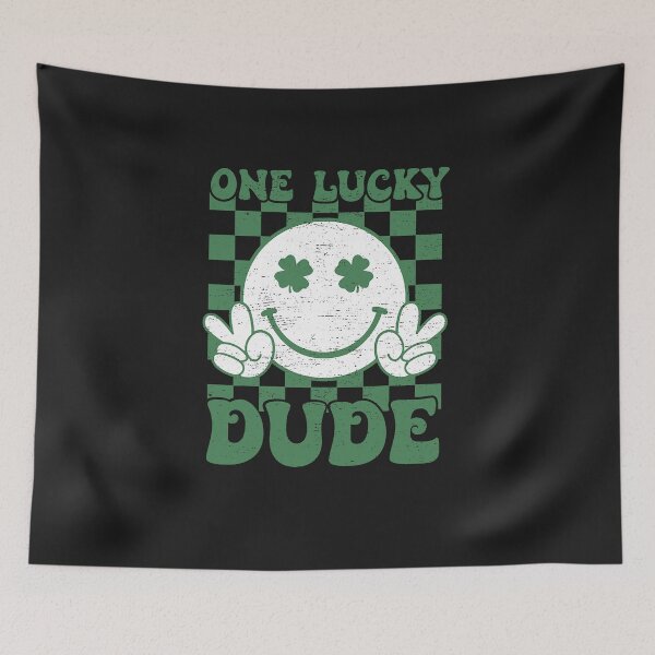 Item preview, One Lucky Dude Groovy St Patrick Day Toddler Boys Kids  designed and sold by FrankIsabel.