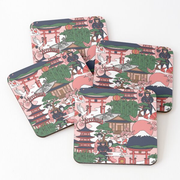 Item preview, Vibrant Japan Heritage National Pride Collage Art designed and sold by DGtaLrtcom.