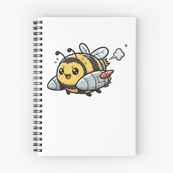 Item preview, Super Turbo Rocket Bee Speeding Sticker designed and sold by dmejpl.