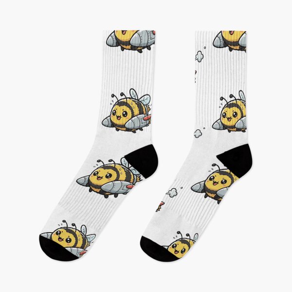 Item preview, Super Turbo Rocket Bee Speeding Sticker designed and sold by dmejpl.