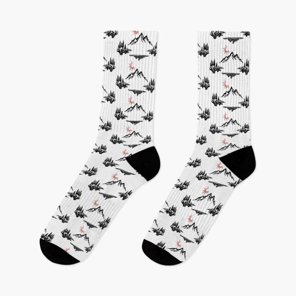 Item preview, Mountain landscape (black) designed and sold by Lagueny.