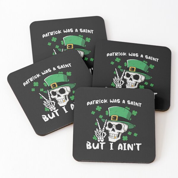 Item preview, Patrick was Saint But I Aint Skull St Patricks Day Men Women   designed and sold by FrankIsabel.