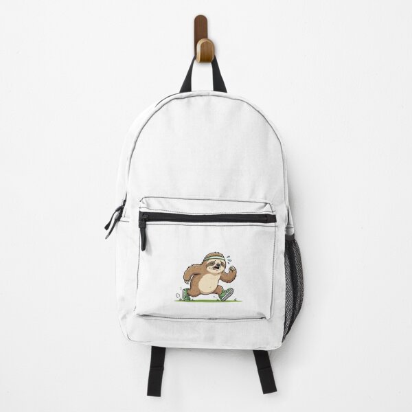 Item preview, Athletic Sloth Running My Best Sticker designed and sold by dmejpl.