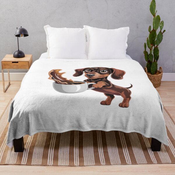 Item preview, Dachshund Serving Coffee Delight designed and sold by jkrphoto.