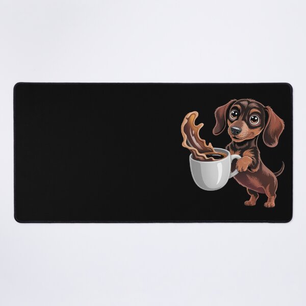 Item preview, Dachshund Serving Coffee Delight designed and sold by jkrphoto.