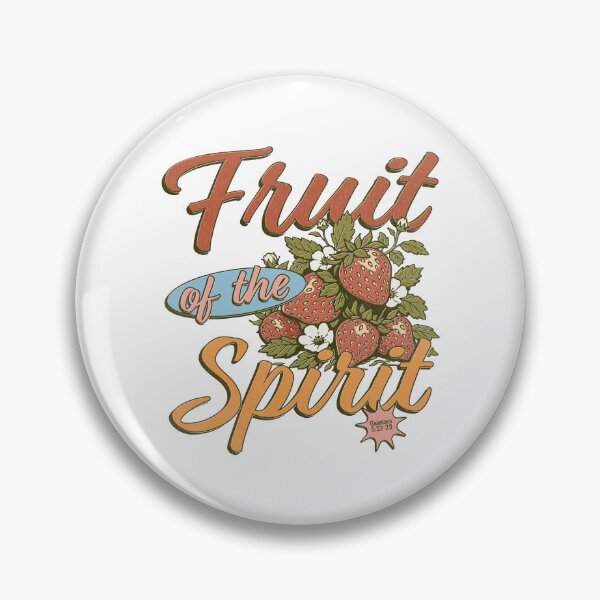 Item preview, Fruit Of The Spirit Strawberry Christian Vintage Jesus  designed and sold by M-Andrews.