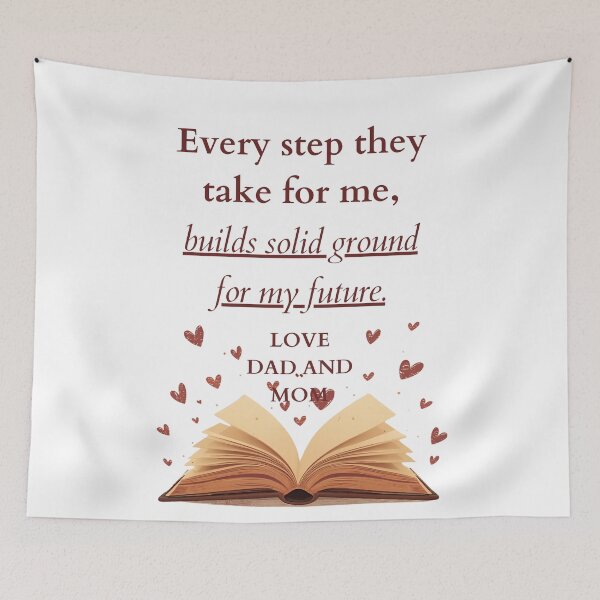 Item preview, Heartfelt Parent Appreciation - Solid Ground For My Future  designed and sold by Dzblack.
