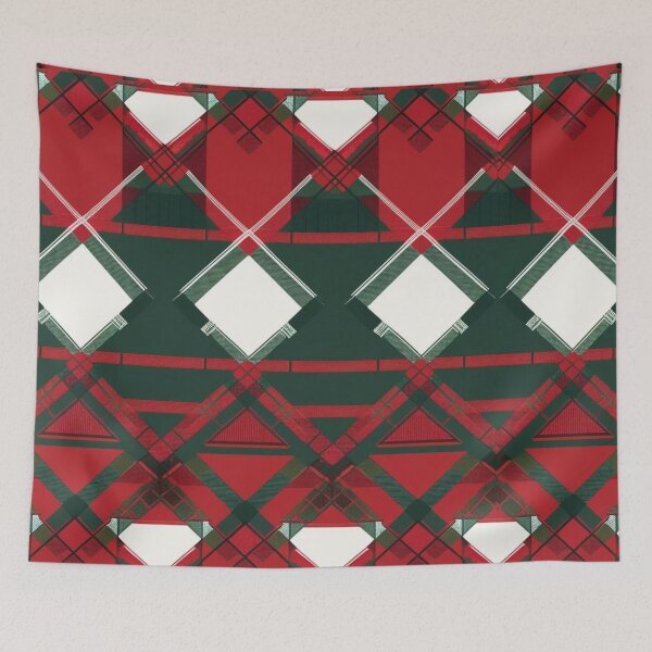 Item preview, Over It Plaid  (XMAS PRINT)   designed and sold by CleverCulture.