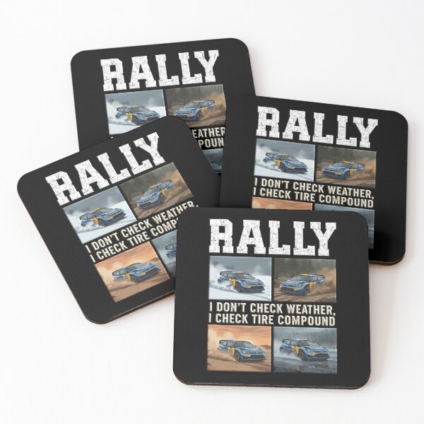 Item preview, Rally Racing - I Don't Check Weather I Check Tire Compound Rally Driver Rally Co-Driver designed and sold by Jt41.