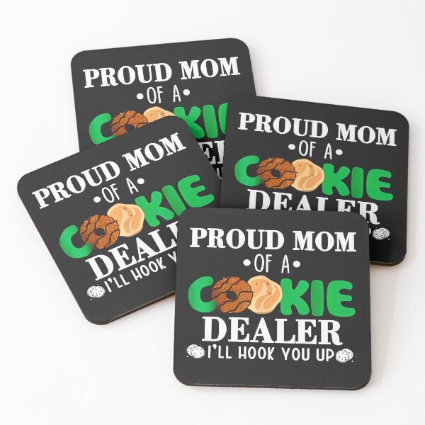 Item preview, Proud Mom of A Cookie Dealer Girl Troop Leader Scout Dealer  designed and sold by FrankIsabel.