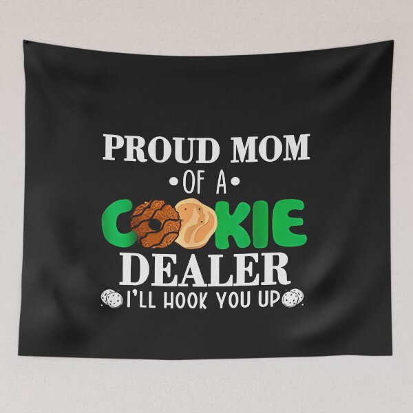 Item preview, Proud Mom of A Cookie Dealer Girl Troop Leader Scout Dealer  designed and sold by FrankIsabel.