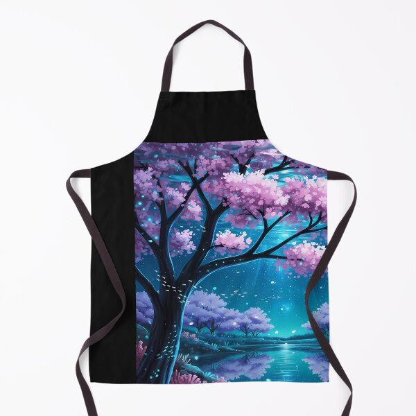 Item preview, Enchanted Cherry Blossom Lake designed and sold by DeBrainstore.