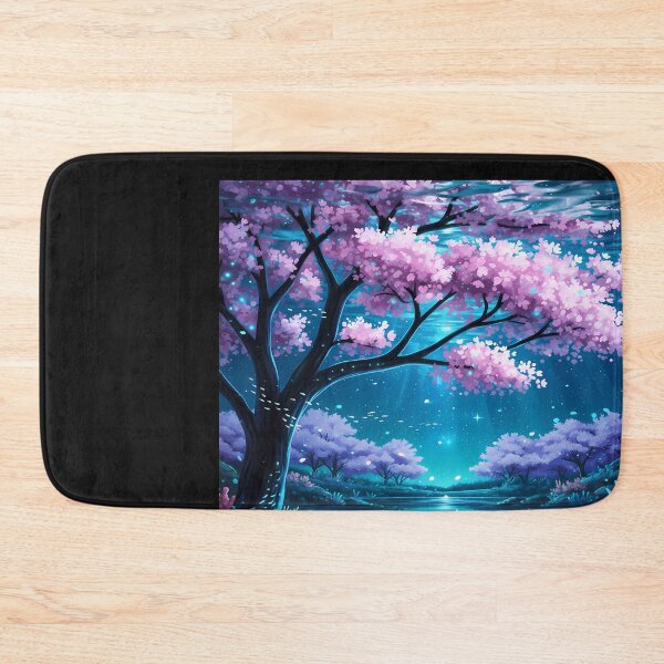 Item preview, Enchanted Cherry Blossom Lake designed and sold by DeBrainstore.