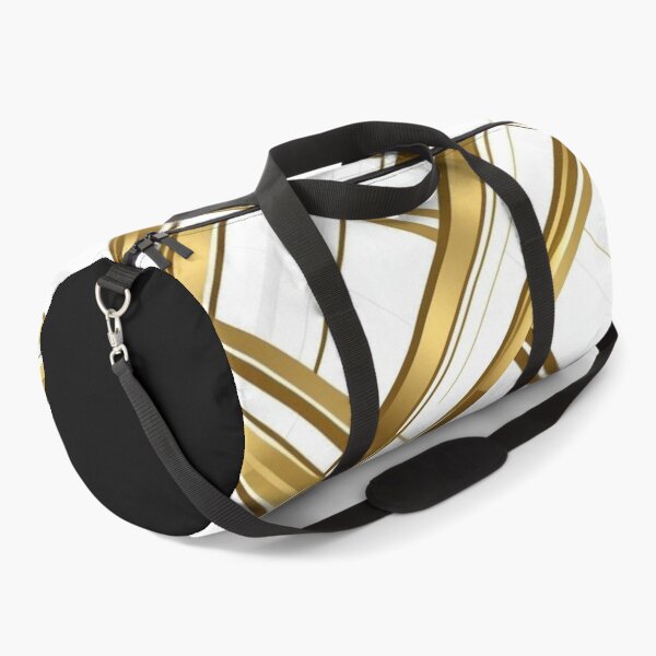 Item preview, Over It Plaid - Gold Foil and White  designed and sold by CleverCulture.