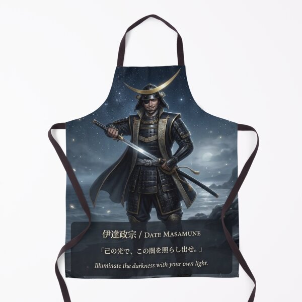 Item preview, Date Masamune: Samurai of the Starry Night designed and sold by Mori-no-Akari.