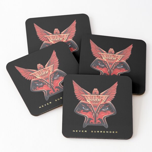 Item preview, Triumph Band Never Surender designed and sold by Momosstickers.