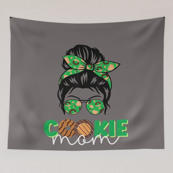 Item preview, Scout Cookie Mom Girls Momlife Messy Bun Sunglasses  designed and sold by FrankIsabel.