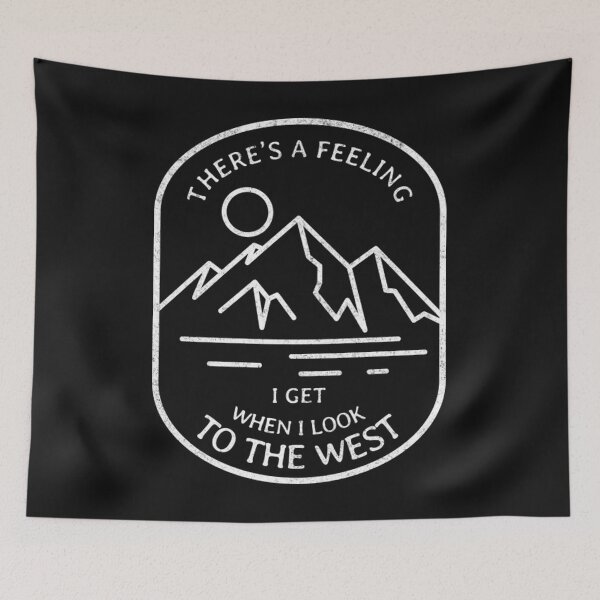 Item preview, There_S A Feeling I Get When I Look To The West  designed and sold by ninsato.
