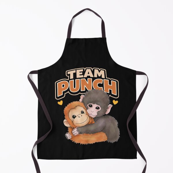 Item preview, Cute Baby Monkey Punch Plush Hugging Team Punch designed and sold by ZANNIX.