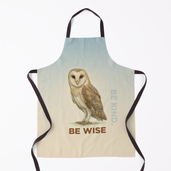 Item preview, Wise Barn Owl Bird Lover's Illustration designed and sold by korasi.