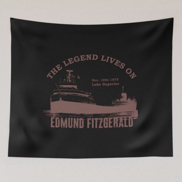Item preview, Edmund Fitzgerald The Legend Lives On designed and sold by ninsato.