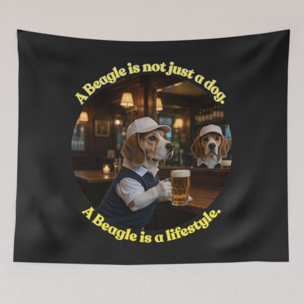 Item preview, Pub Beagle – A Beagle Is Not Just a Dog, It’s a Lifestyle designed and sold by ArthurShu.