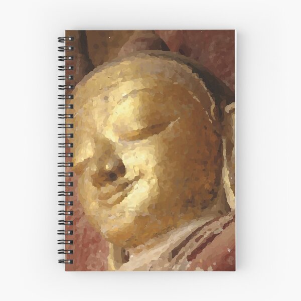 Item preview, Golden Buddha Head Illustration designed and sold by Move-Art.