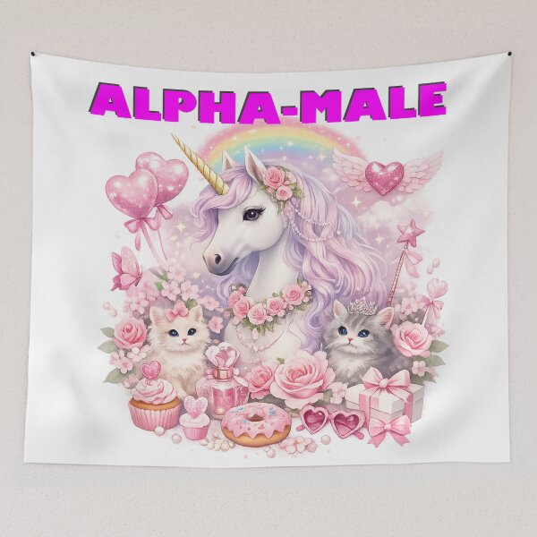 Item preview, Unicornio macho alfa designed and sold by mrmarkeden.