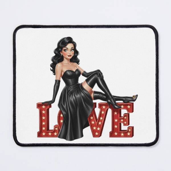 Item preview, "Retro Glamour: Charm and Audacity of Pin-Ups” designed and sold by CHRIST5000.