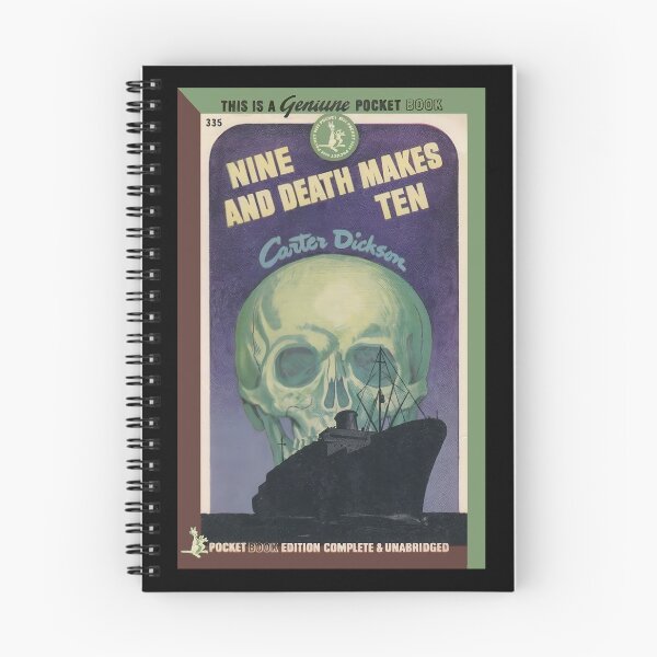Item preview, Nine and Death Makes Ten designed and sold by Book Maven.