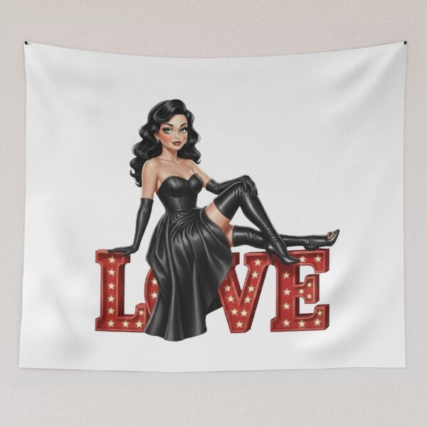 Item preview, "Retro Glamour: Charm and Audacity of Pin-Ups” designed and sold by CHRIST5000.