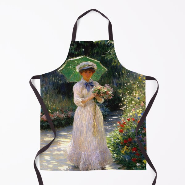 Item preview, Camille with Green Parasol designed and sold by artdesignsnow.