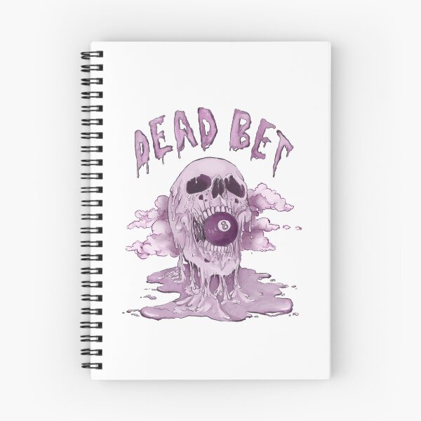 Item preview, Dead Bet Skull and 8 Ball Graphic Shirt design designed and sold by Smuchie.
