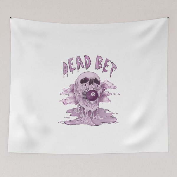 Item preview, Dead Bet Skull and 8 Ball Graphic Shirt design designed and sold by Smuchie.