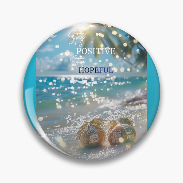 Item preview, GLITTERY  OCEAN  STAY POSITIVE  STAY  HOPEFUL  ATTRACT  POSITIVITY designed and sold by Brewgoodness.