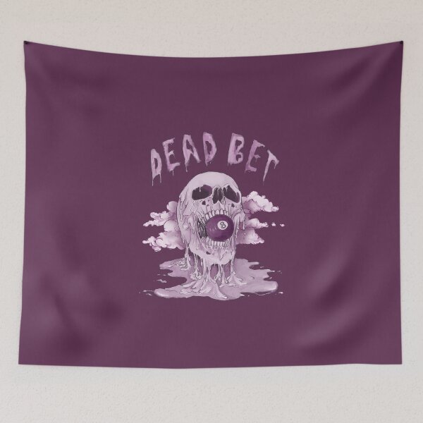 Item preview, Dead Bet Skull and 8 Ball Graphic Shirt design designed and sold by Smuchie.