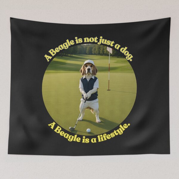 Item preview, Golf Beagle – A Beagle Is Not Just a Dog, It’s a Lifestyle designed and sold by ArthurShu.