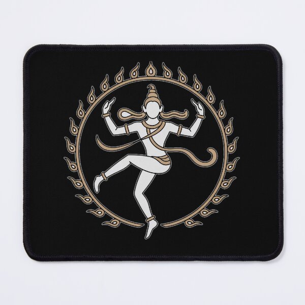 Item preview, Nataraj Shiva Cosmic Dance – Minimal Hindu Spiritual Line Art Design designed and sold by IndianShopper.
