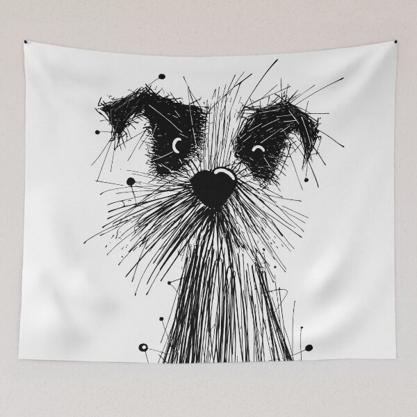 Item preview, “bowWOW: Hi There, Friend” designed and sold by Whimsical-Fun.
