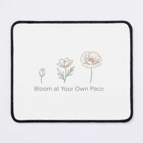 Item preview, Bloom at Your Own Pace Minimalist Floral Art designed and sold by boutarabay.