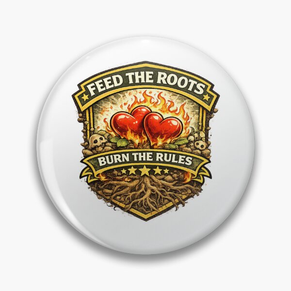 Item preview, Feed the Roots. Burn the Rules. designed and sold by Throwing-Corn.