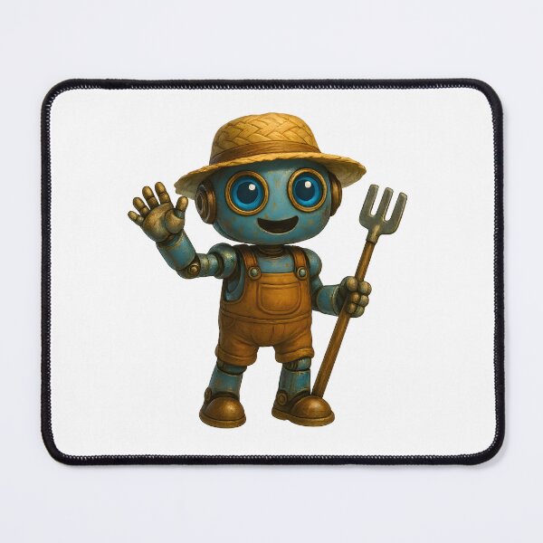 Item preview, Friendly Farmer Robot designed and sold by Yomere.